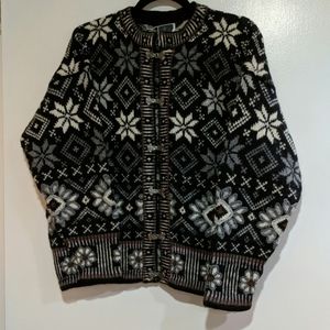 Dale of Norway traditional cardigan sweater